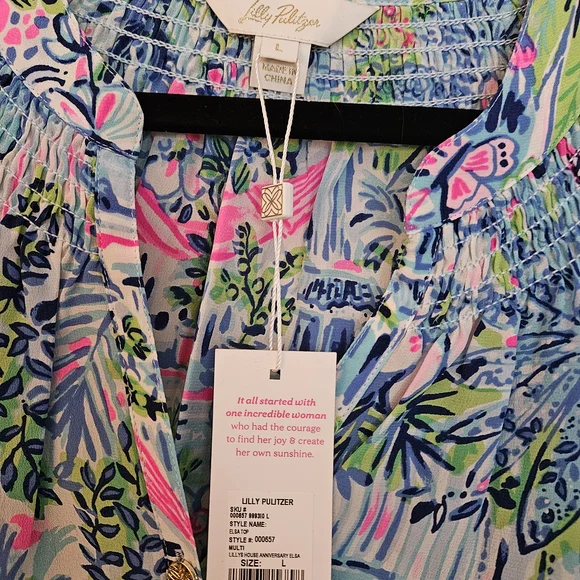 Lilly Pulitzer Elsa Top Lilly's House Anniversary Elsa - Picture 3 of 7